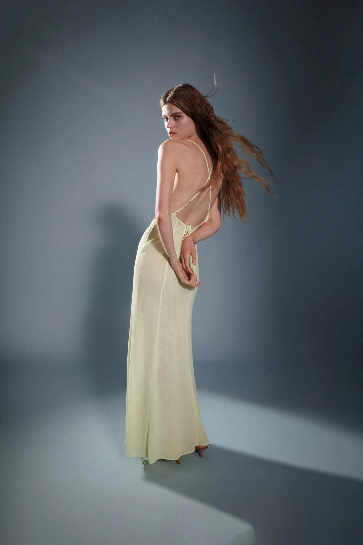 Hansen & Gretel Adriel Lace Dress Lime Green Outlet