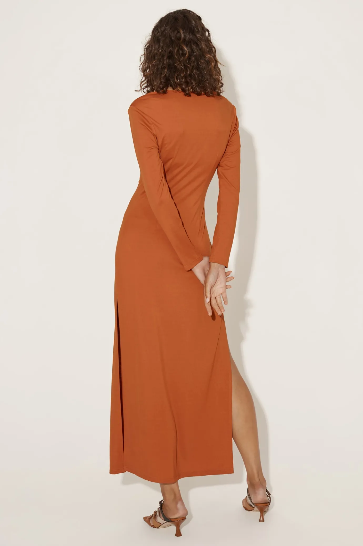 Hansen & Gretel Adrienne Dress Cinnamon Cheap