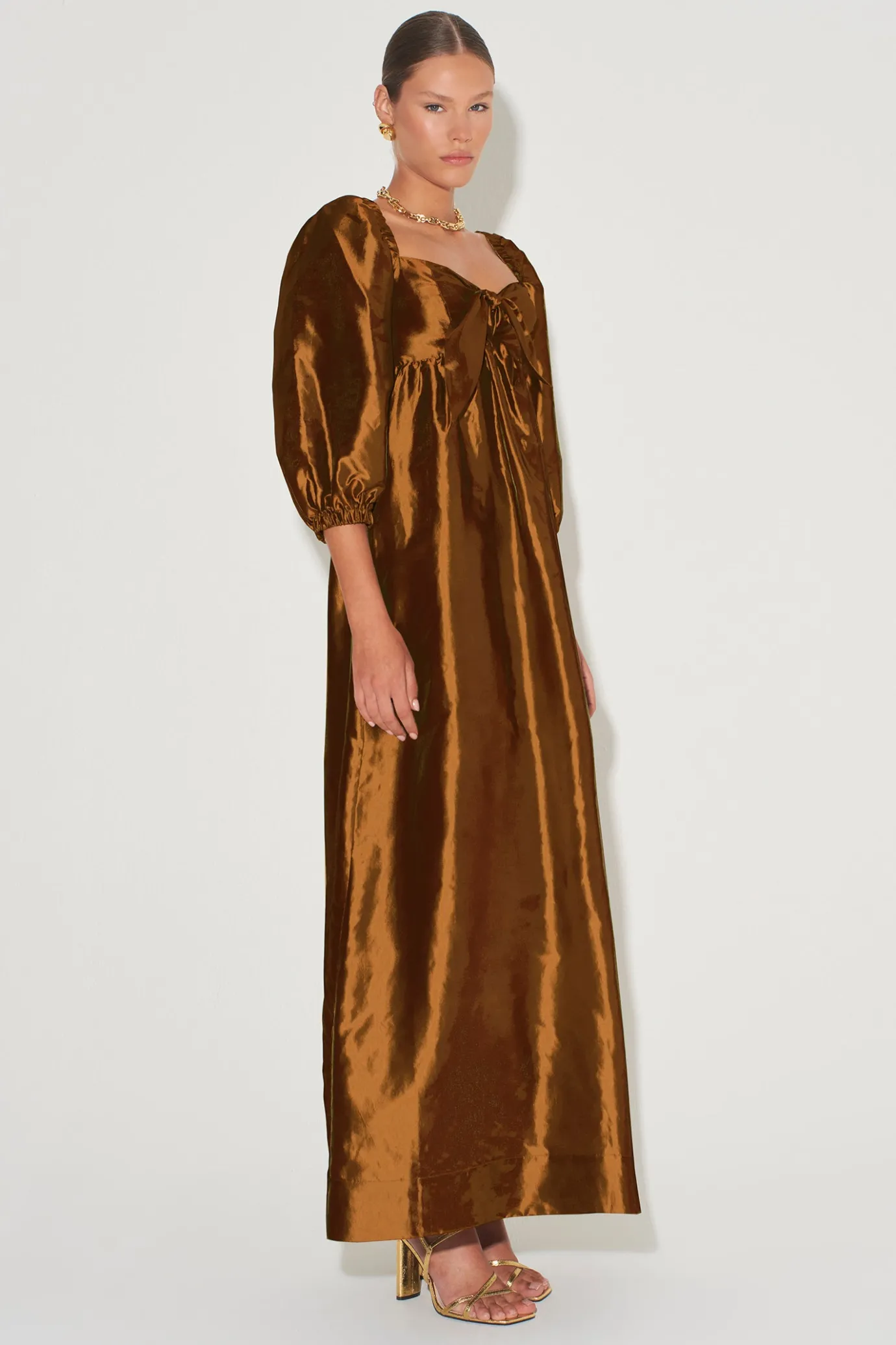 Hansen & Gretel Ainsley Dress Copper Online