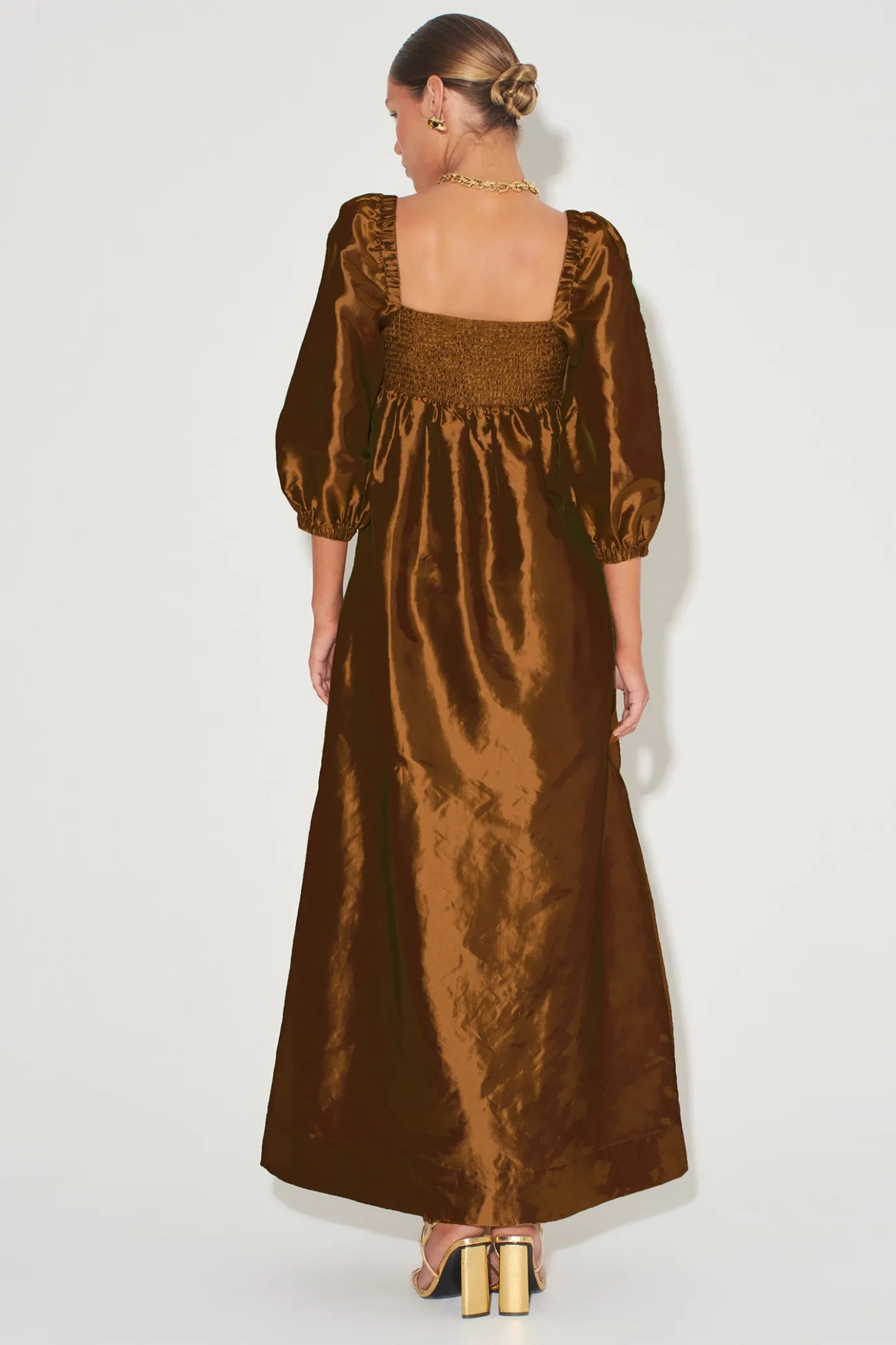 Hansen & Gretel Ainsley Dress Copper Online