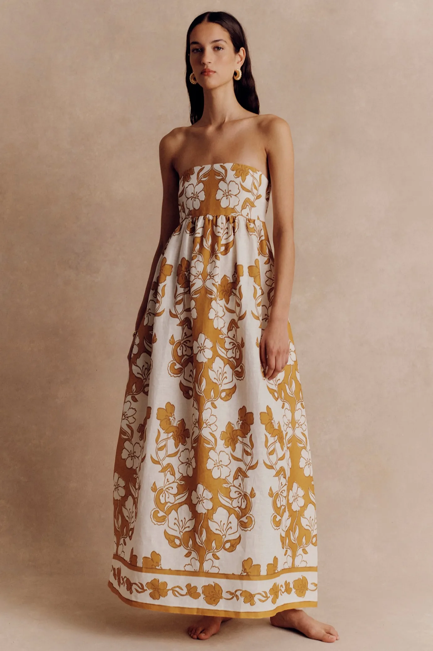 Hansen & Gretel Akacia Dress Sunset Surf Outlet