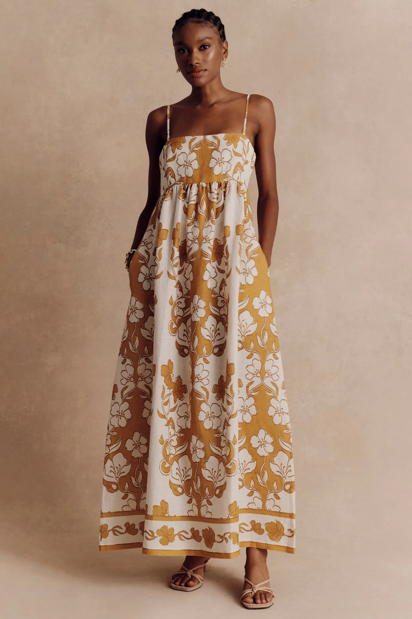 Hansen & Gretel Akacia Dress Sunset Surf Outlet