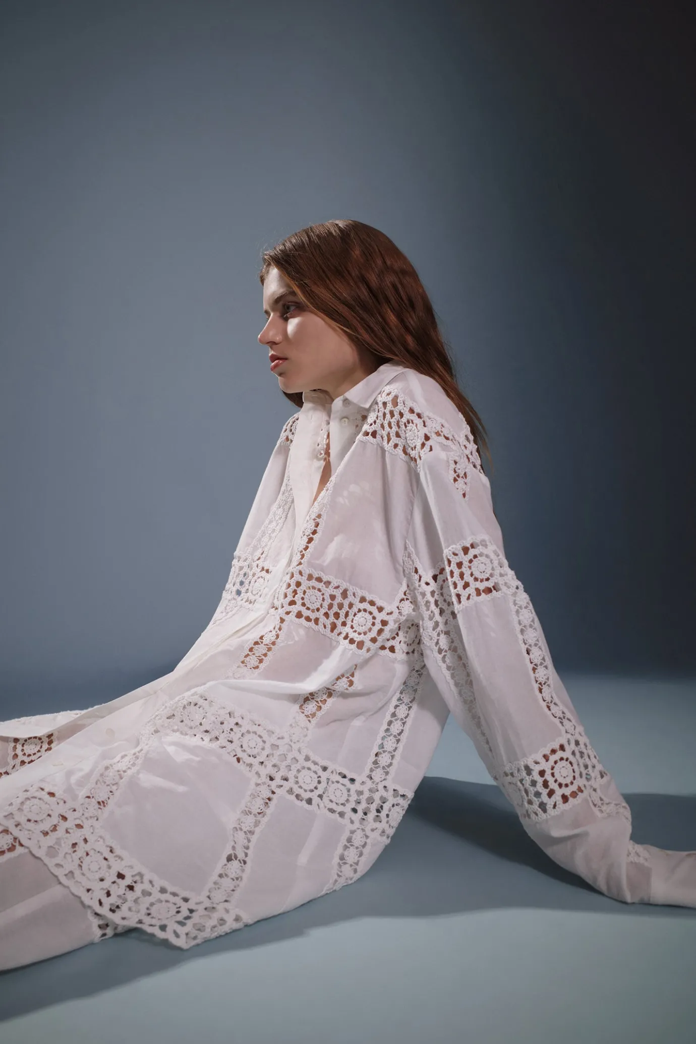 Hansen & Gretel Alma Shirt Ivory Cheap