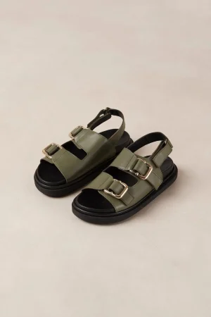 Hansen & Gretel Alohas Harper Sandal Olive Shop