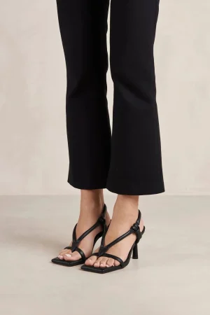 Hansen & Gretel Alohas Sheila Heel Black Discount