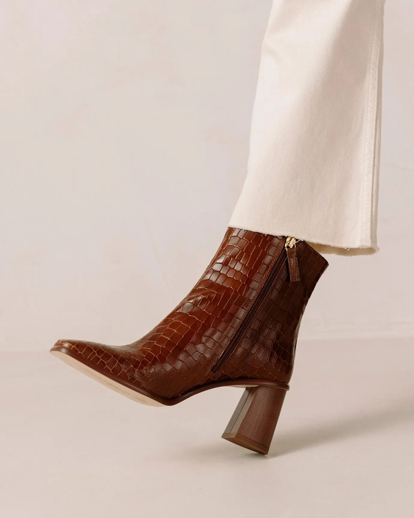 Hansen & Gretel Alohas West Cape Croco Brown Cheap