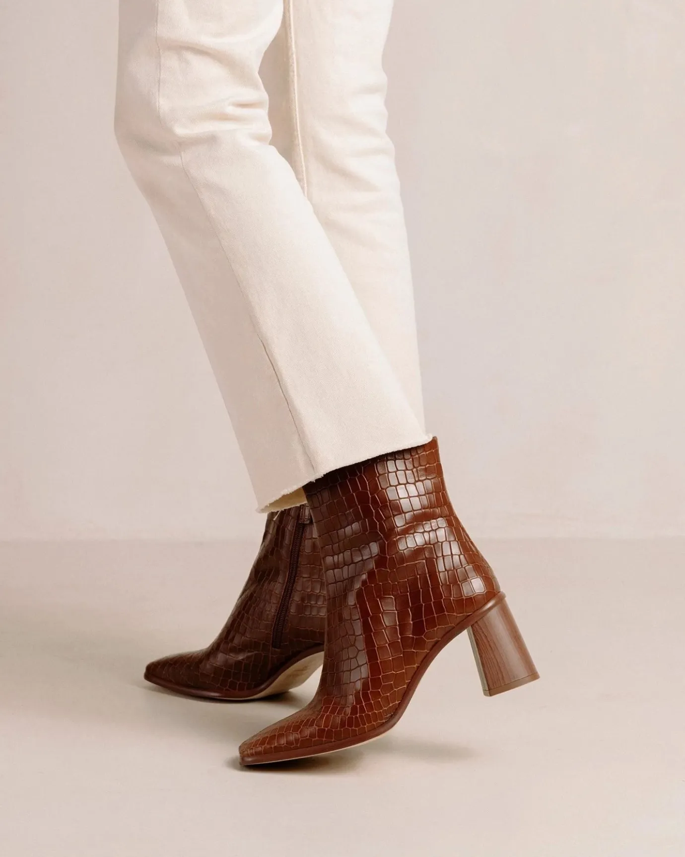 Hansen & Gretel Alohas West Cape Croco Brown Cheap