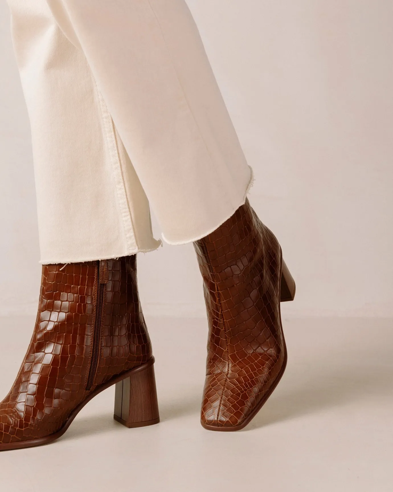 Hansen & Gretel Alohas West Cape Croco Brown Cheap