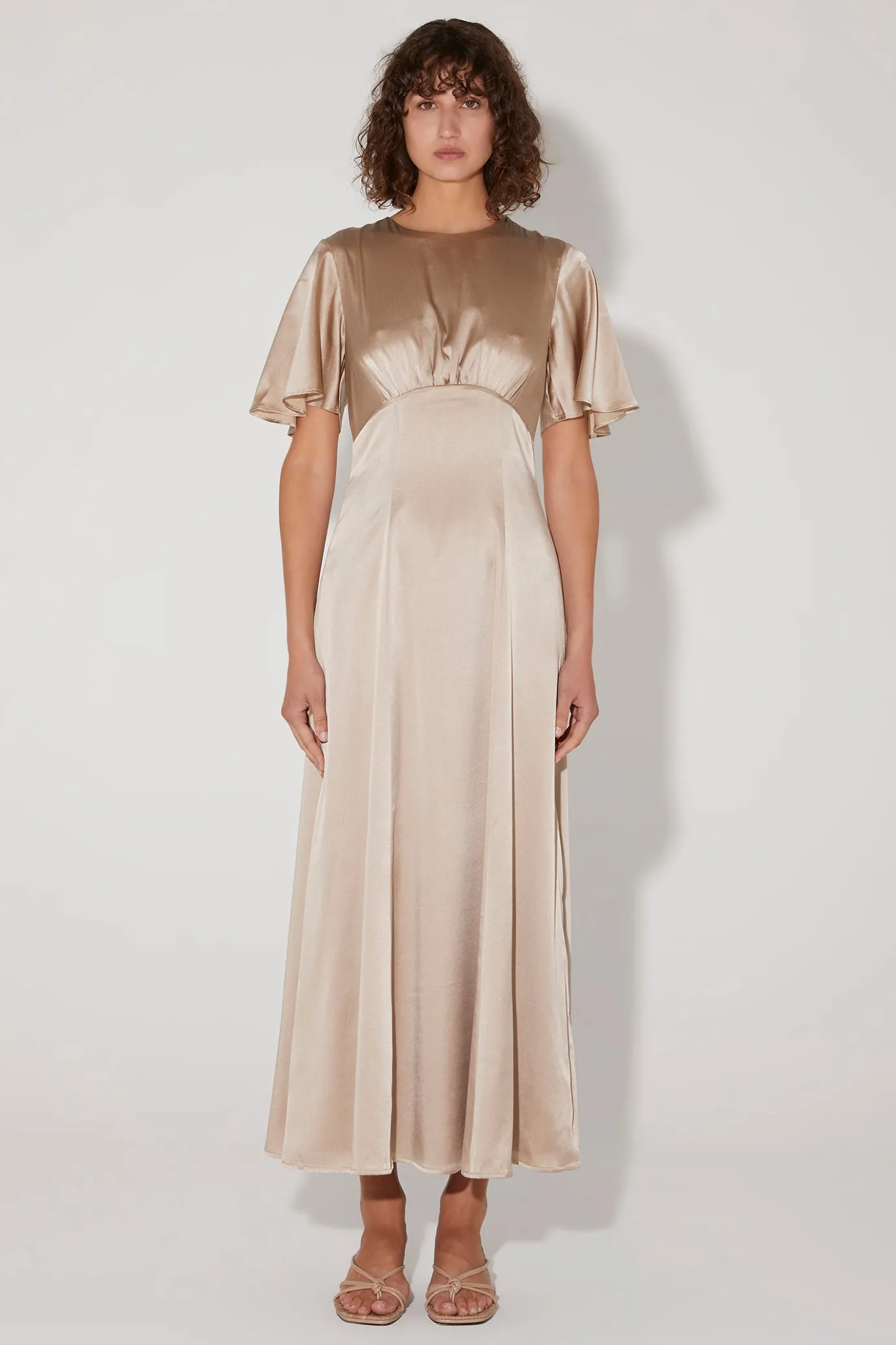 Hansen & Gretel Amber Dress Almond Online