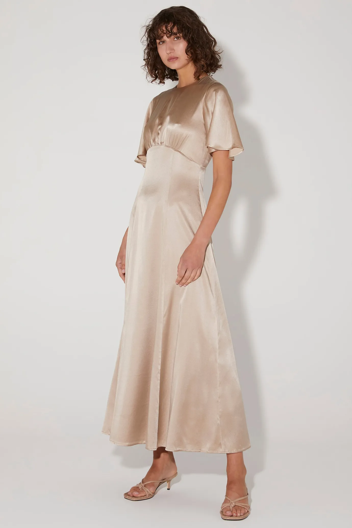 Hansen & Gretel Amber Dress Almond Online