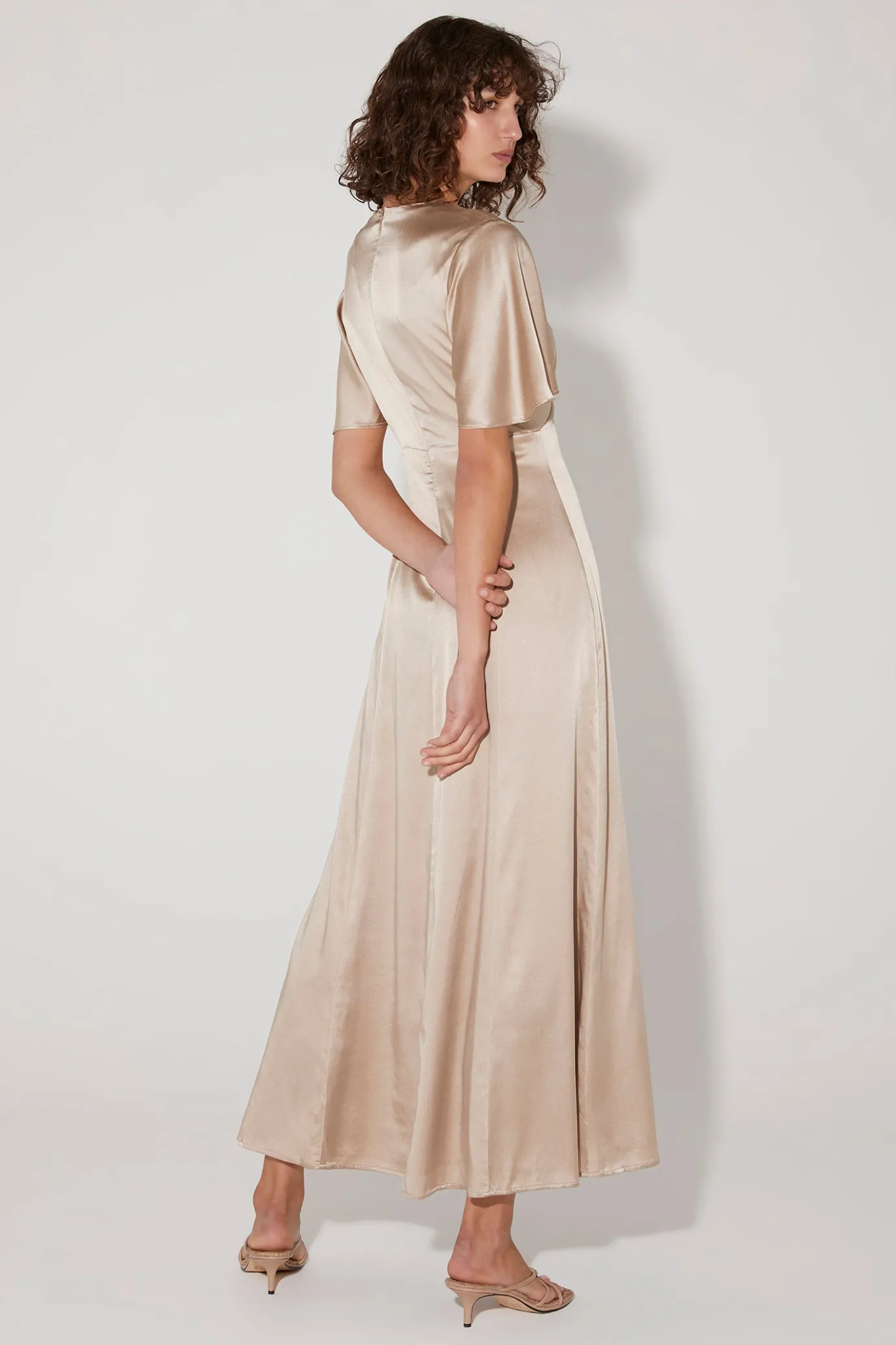 Hansen & Gretel Amber Dress Almond Online