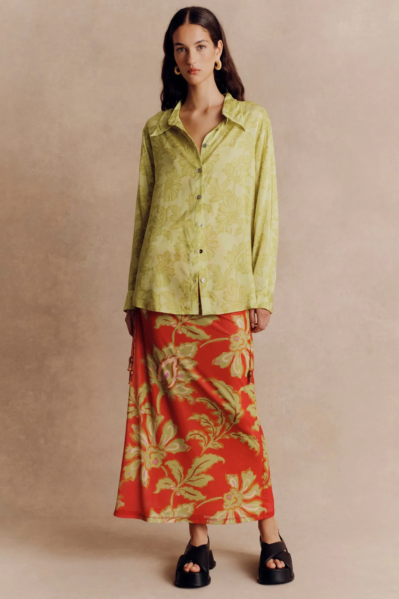 Hansen & Gretel Apollo Shirt Paradise Green Sale