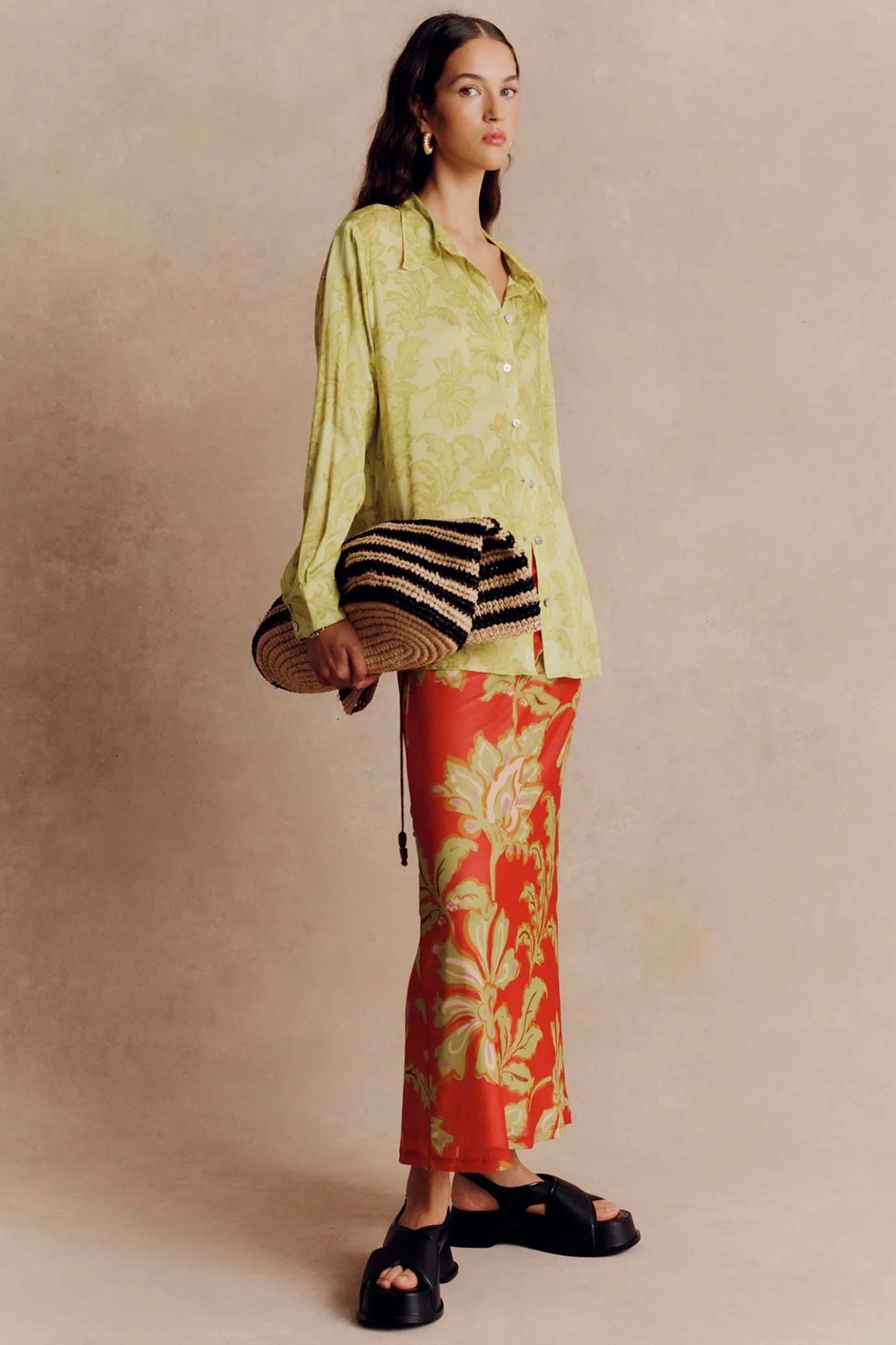 Hansen & Gretel Apollo Shirt Paradise Green Sale