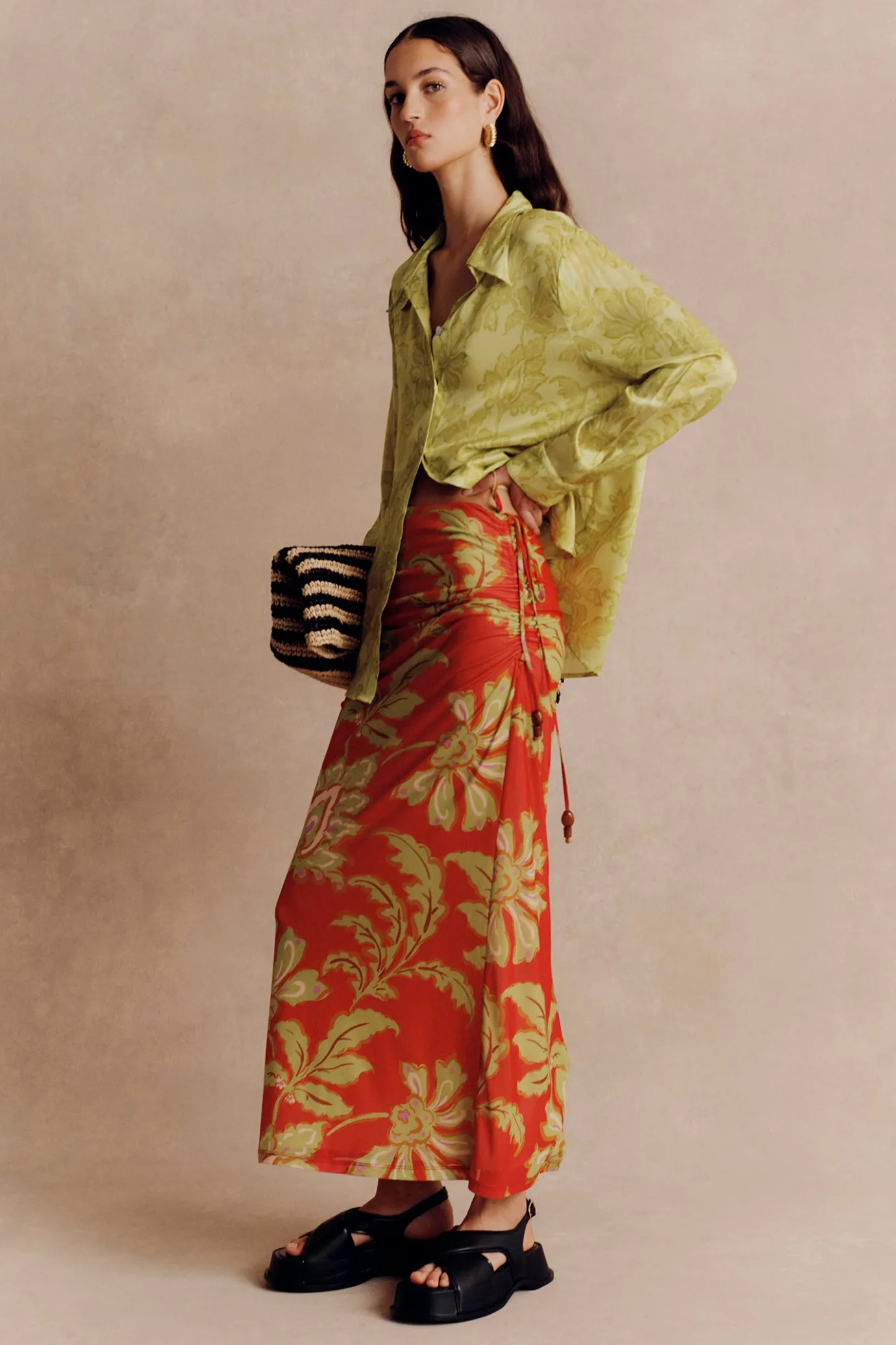 Hansen & Gretel Apollo Shirt Paradise Green Sale