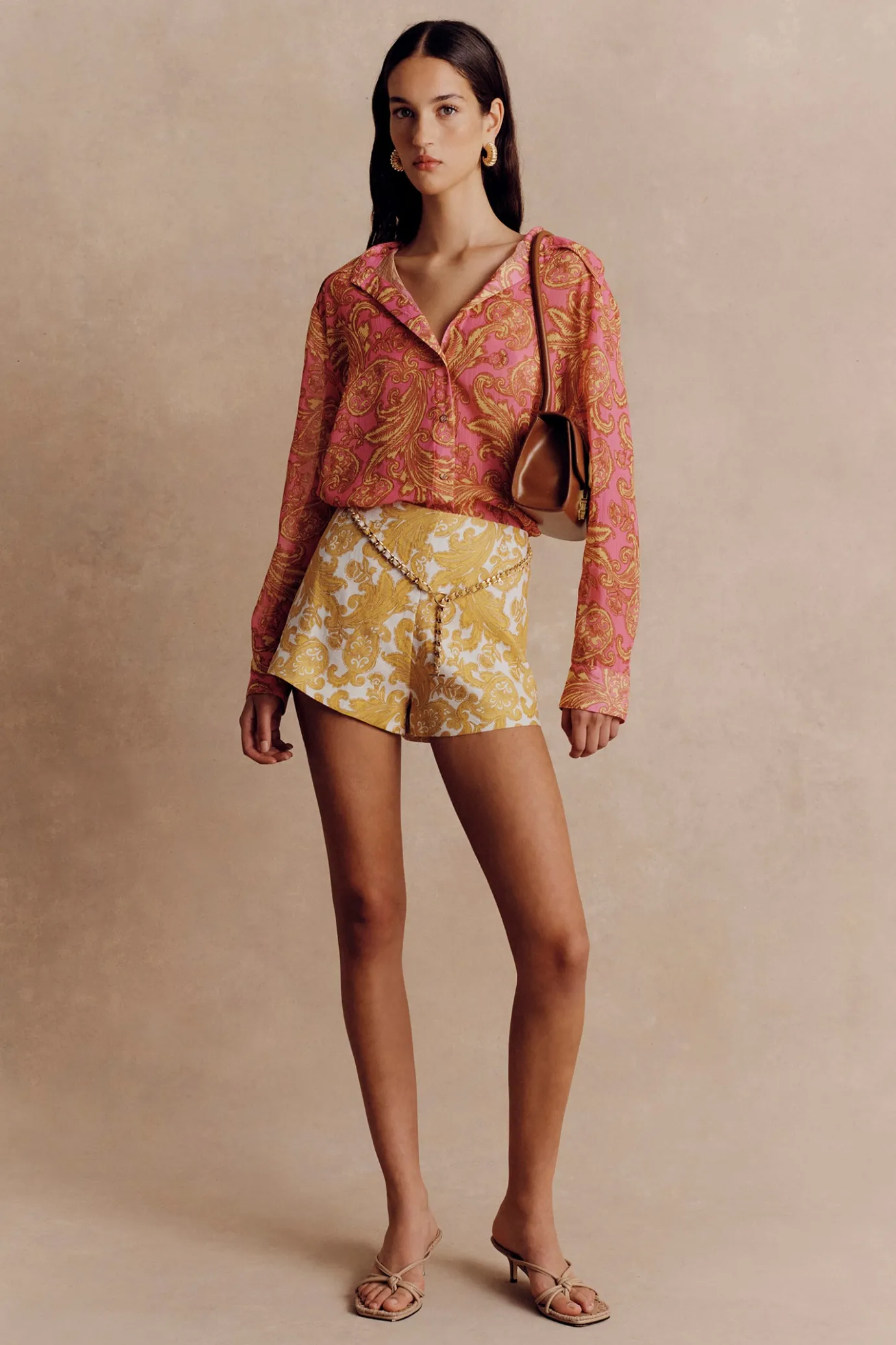 Hansen & Gretel Apollo Shirt Pink Spice Clearance