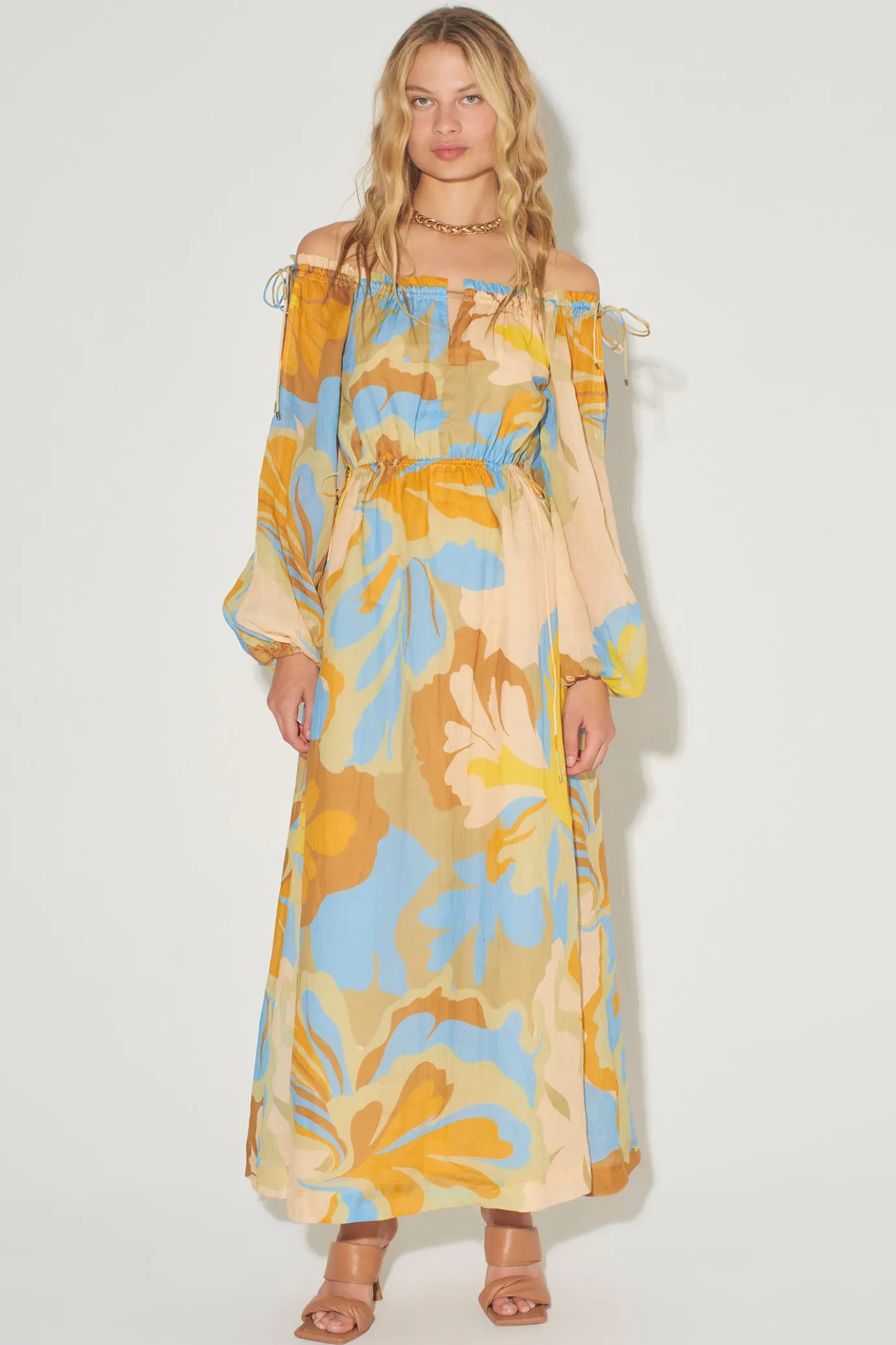 Hansen & Gretel Asher Dress Poolside Print Best Sale