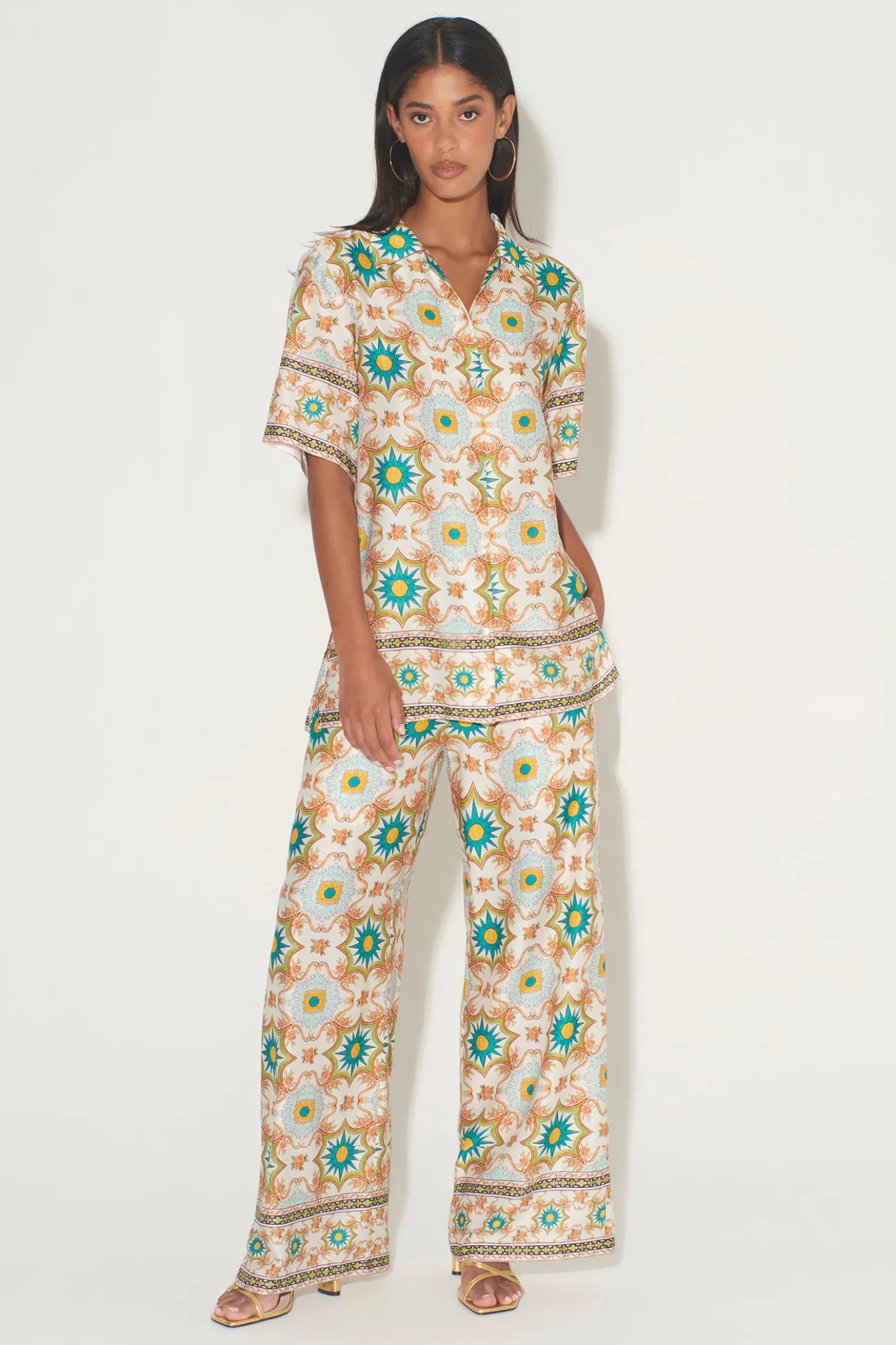 Hansen & Gretel Aster Shirt Mosaic Fashion