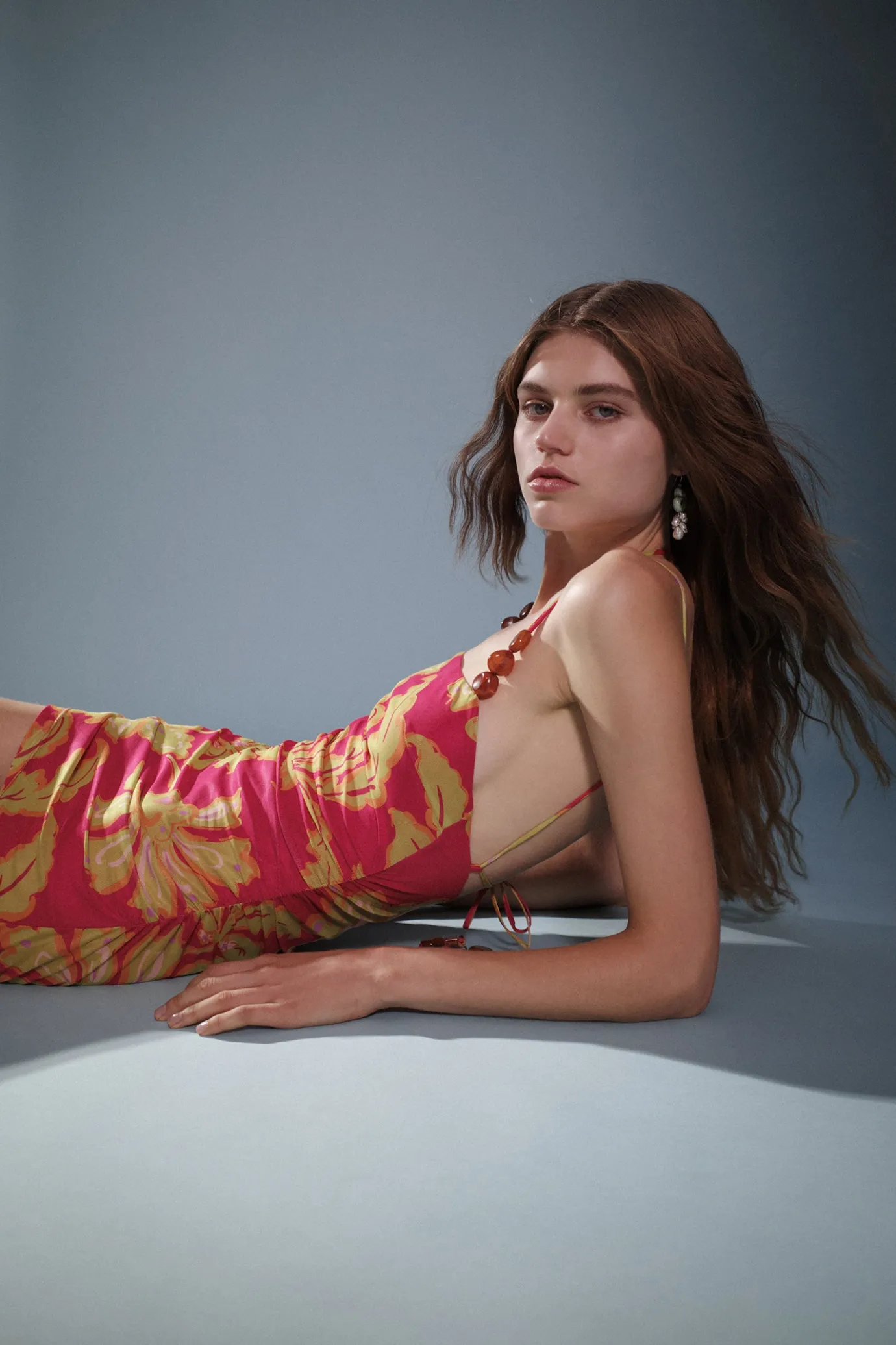 Hansen & Gretel Ayla Dress Fuchsia Fern Flash Sale