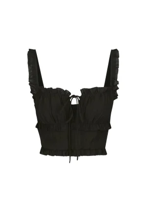 Hansen & Gretel Baby Top Black Best