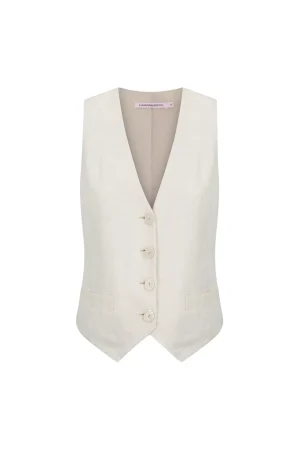 Hansen & Gretel Balmy Vest Wheat Best Sale