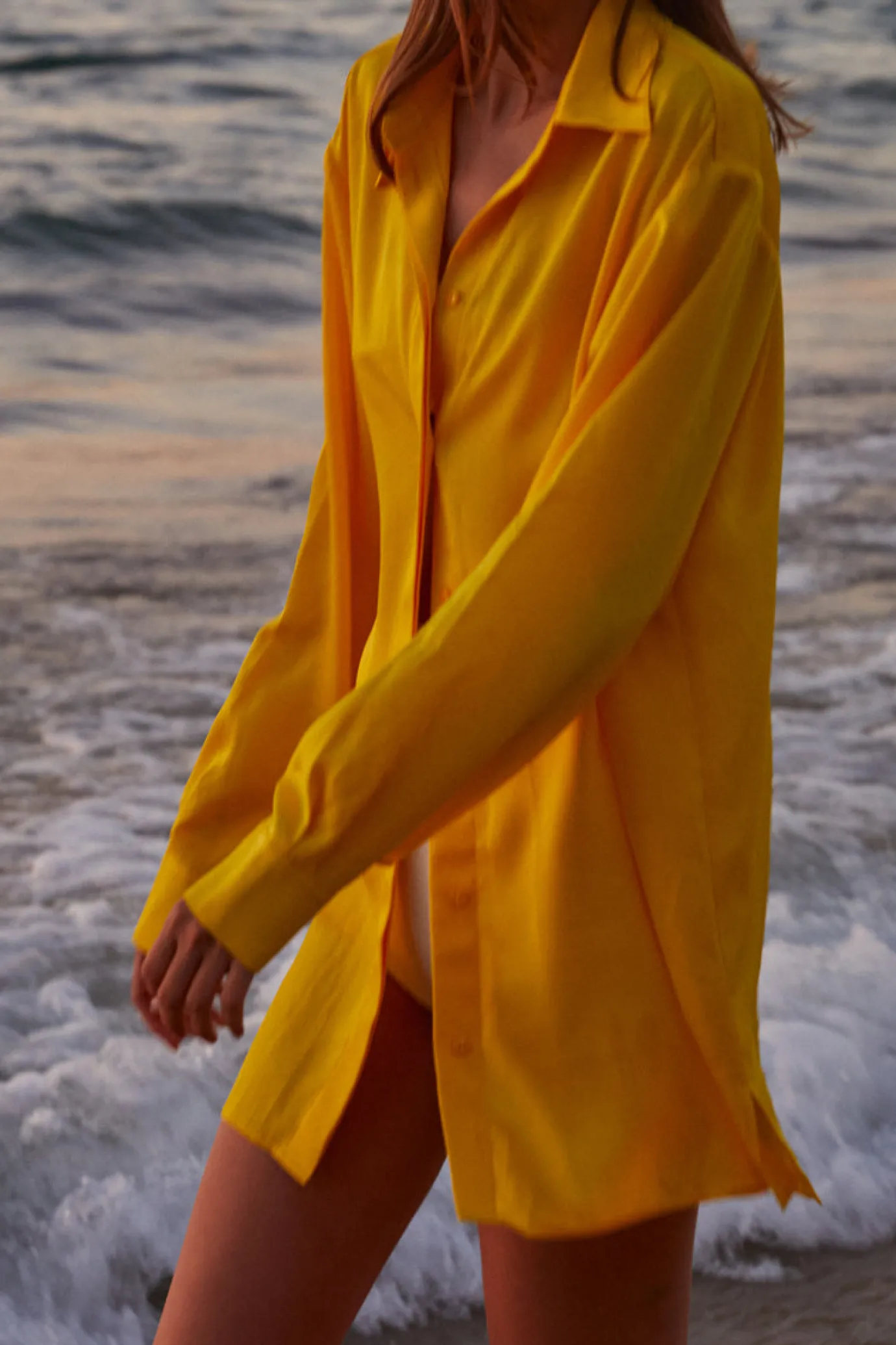 Hansen & Gretel Barbados Shirt Sunflower Cheap