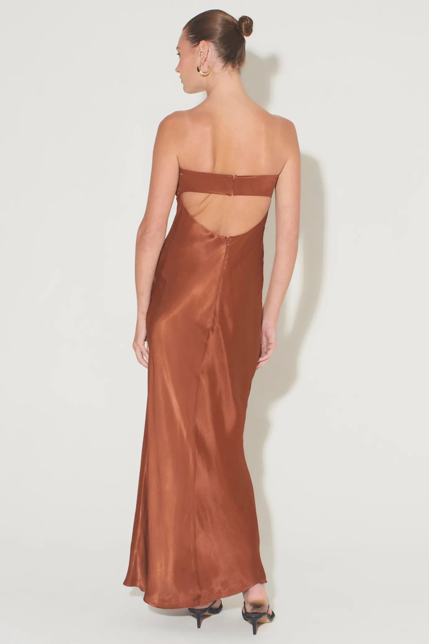 Hansen & Gretel Becca Dress Chestnut Online