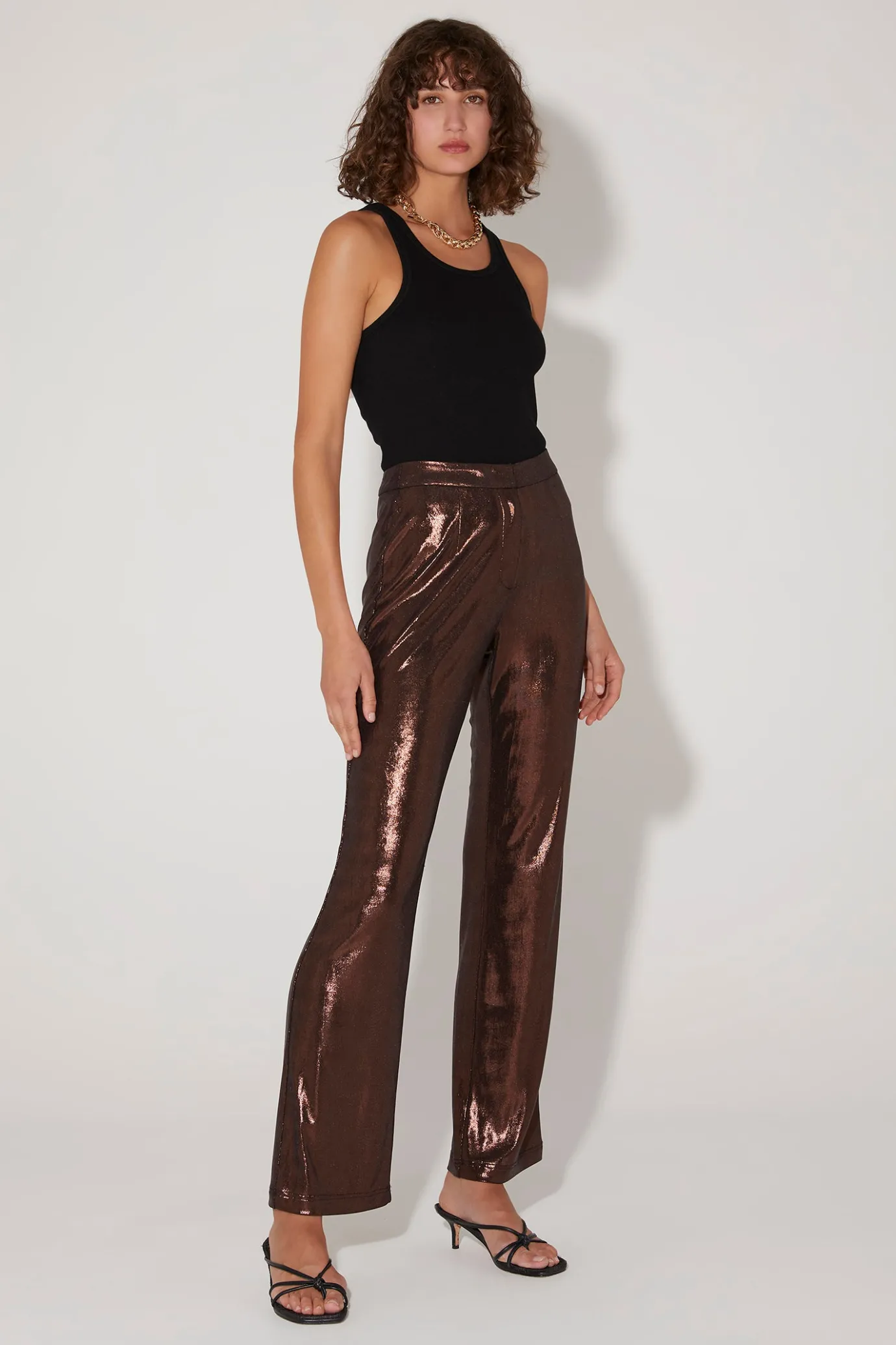 Hansen & Gretel Bowie Pant Copper Fashion