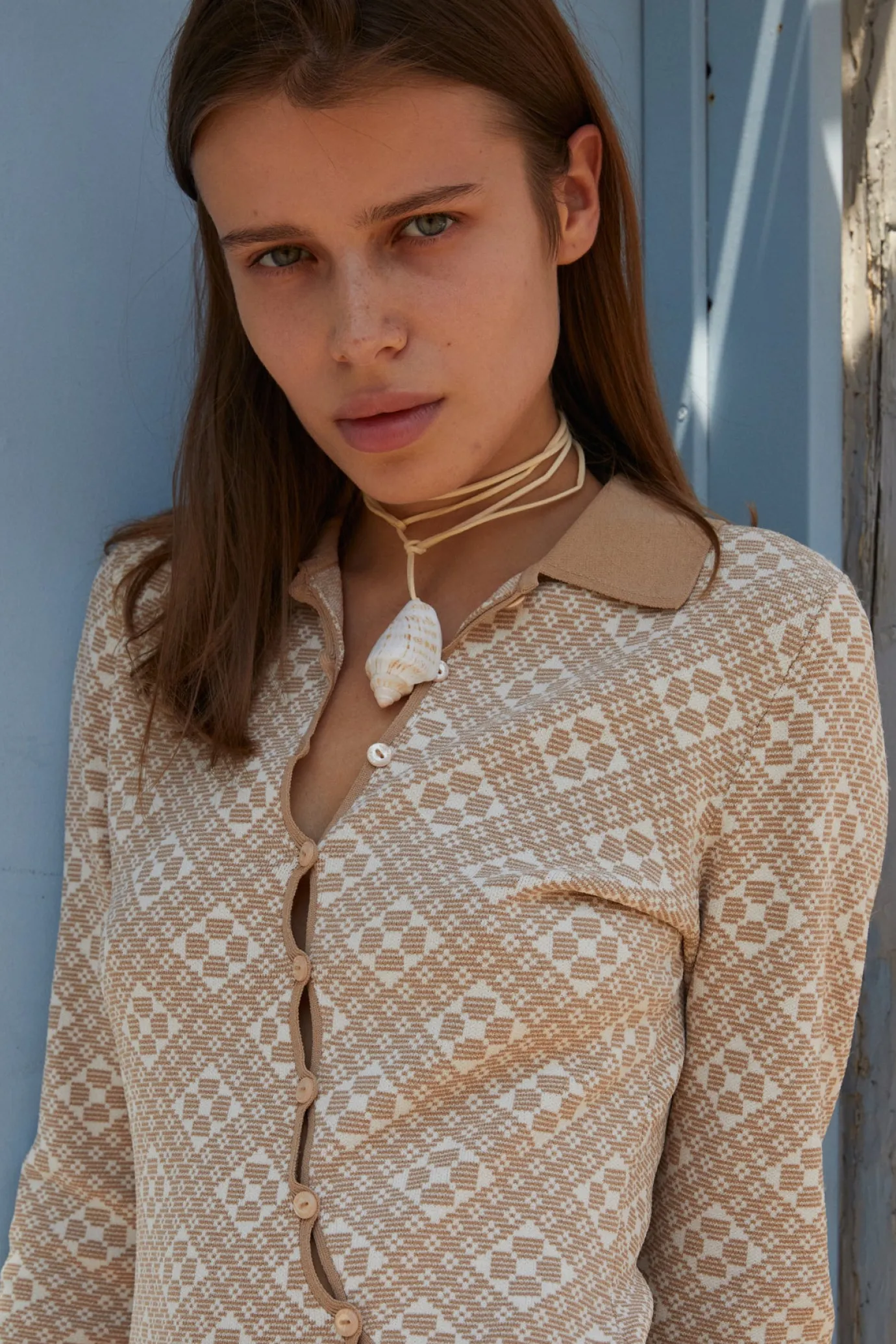 Hansen & Gretel Brydie Dress Natural Jaquard Fashion