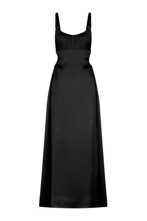 Hansen & Gretel Carlos Maxi Dress Black Shop
