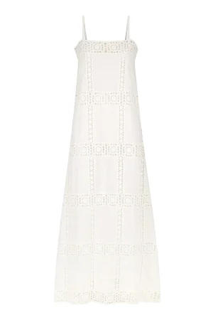 Hansen & Gretel Cecille Dress Ivory New