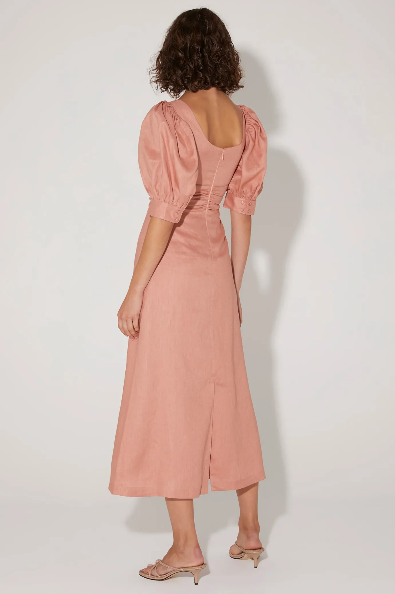 Hansen & Gretel Chelsea Midi Dress Terra Flash Sale