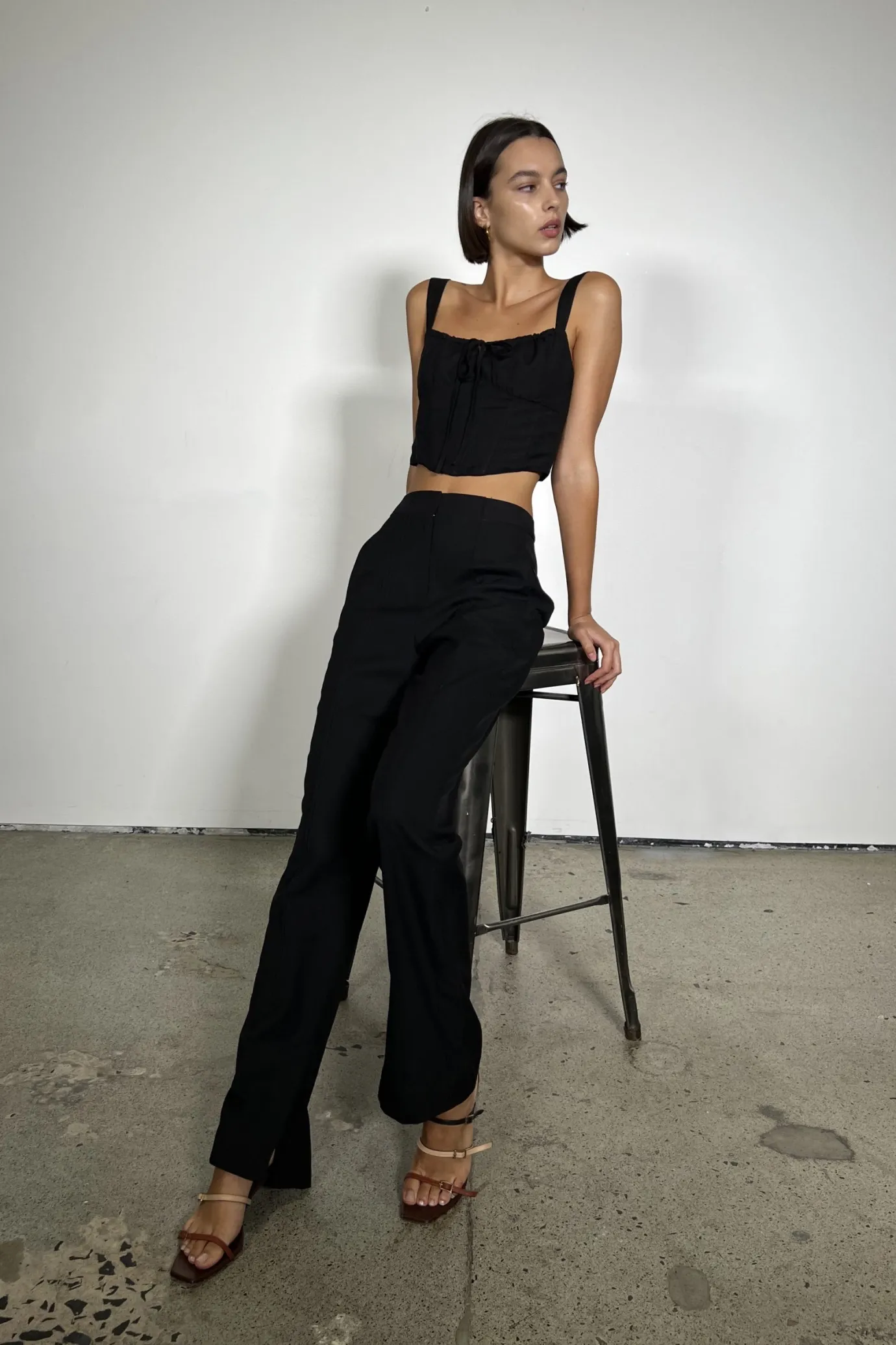 Hansen & Gretel Cherry Corset Black Cheap