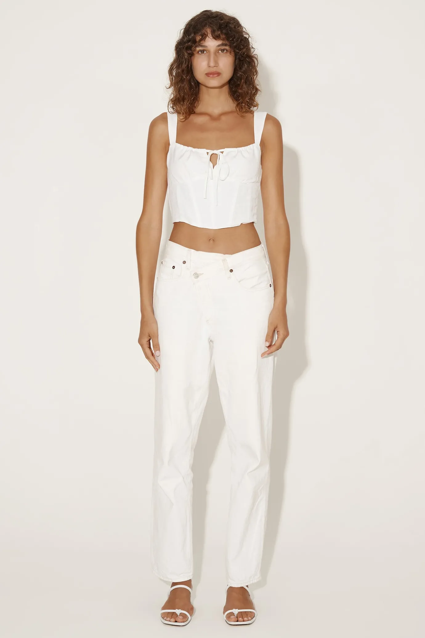 Hansen & Gretel Cherry Corset Ivory New