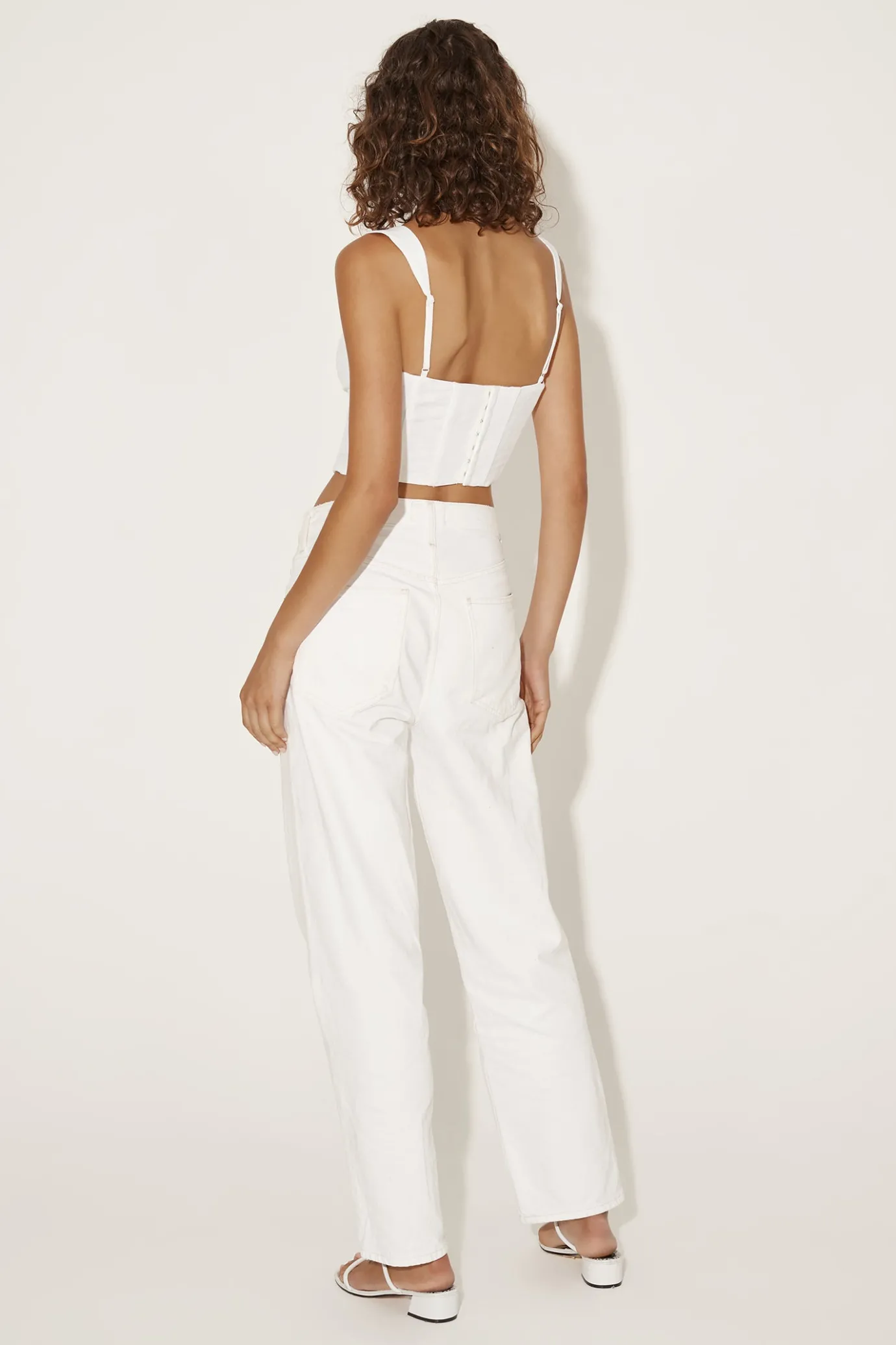 Hansen & Gretel Cherry Corset Ivory New