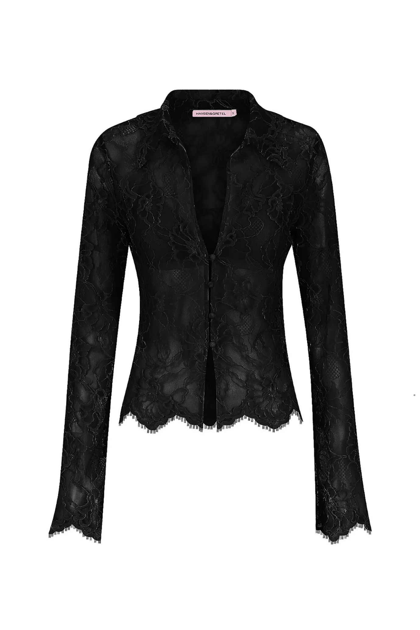 Hansen & Gretel Cleo Lace Top Black Outlet