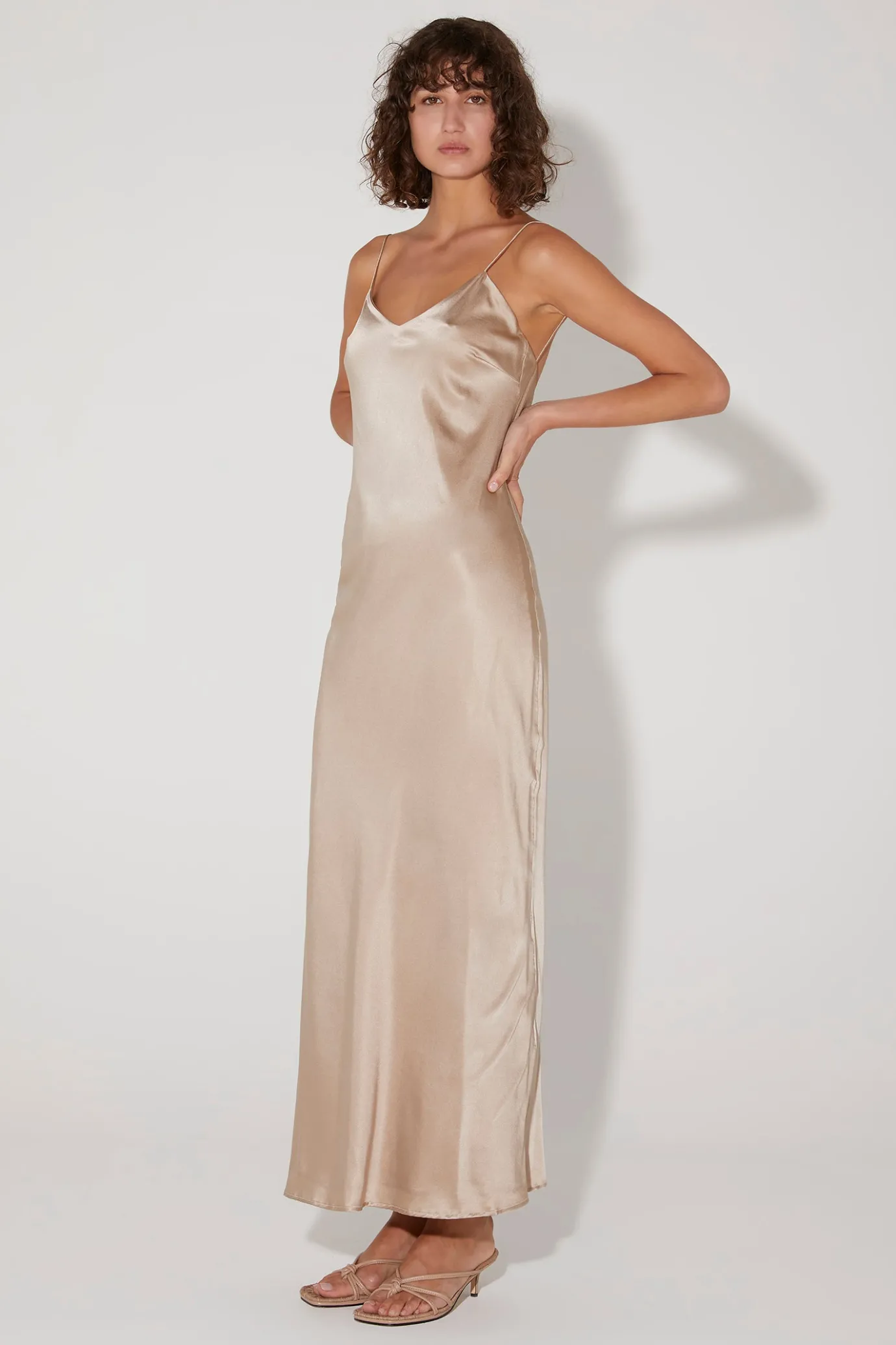 Hansen & Gretel Dana Dress Almond Online