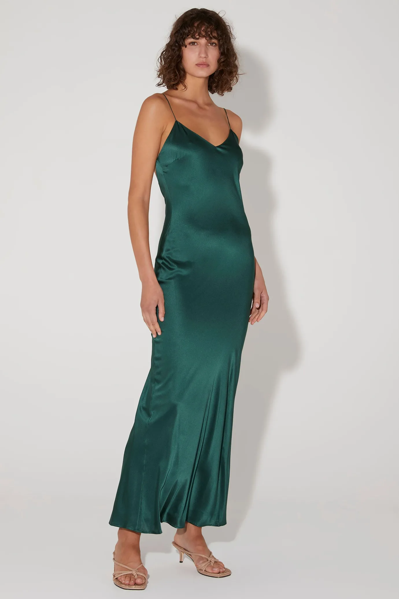 Hansen & Gretel Dana Dress Pine Green Best
