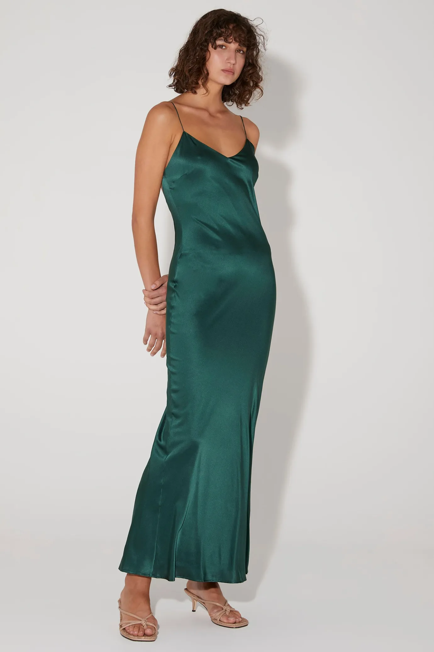 Hansen & Gretel Dana Dress Pine Green Best