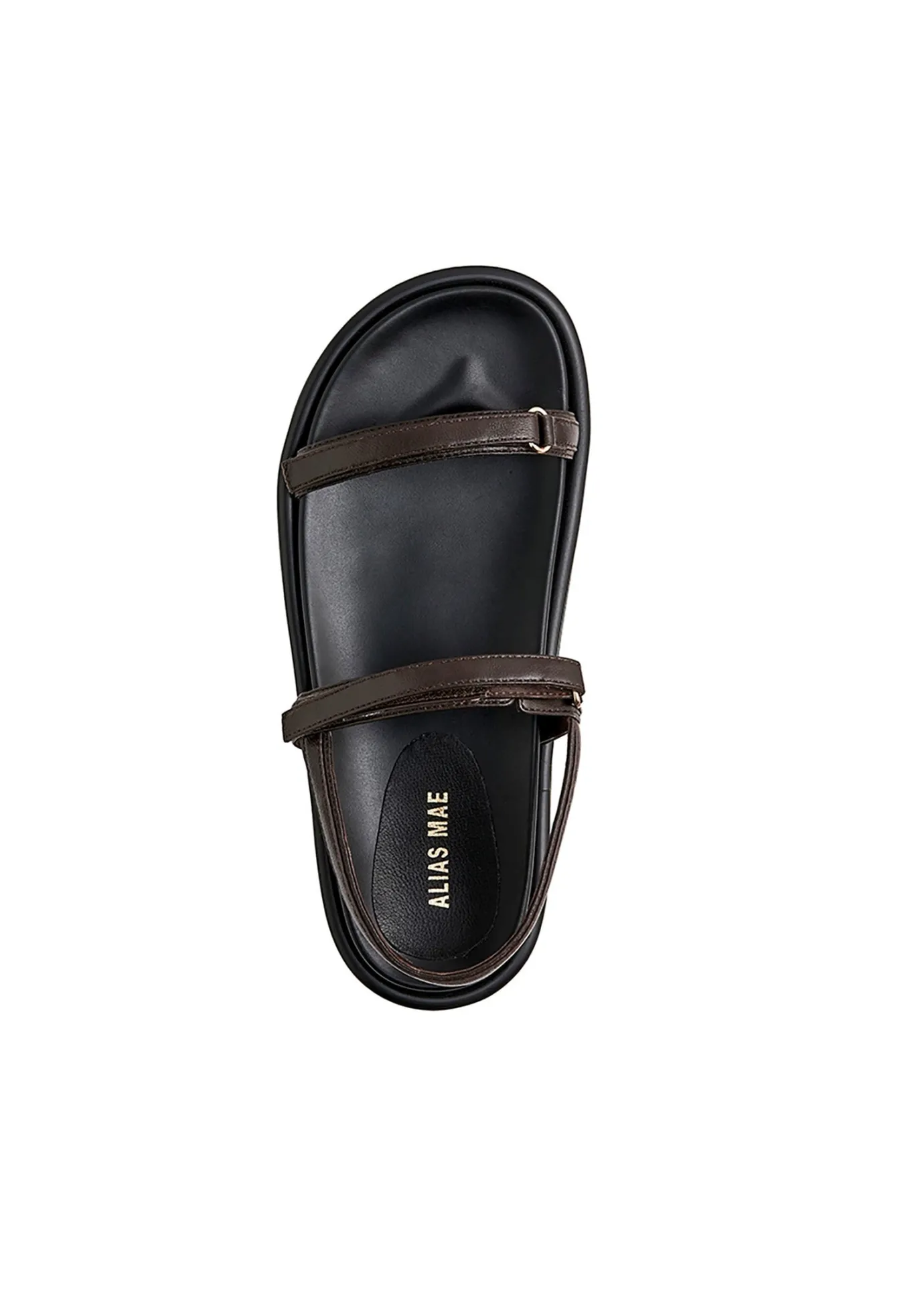 Hansen & Gretel Dana Sandal Choc Leather Best Sale