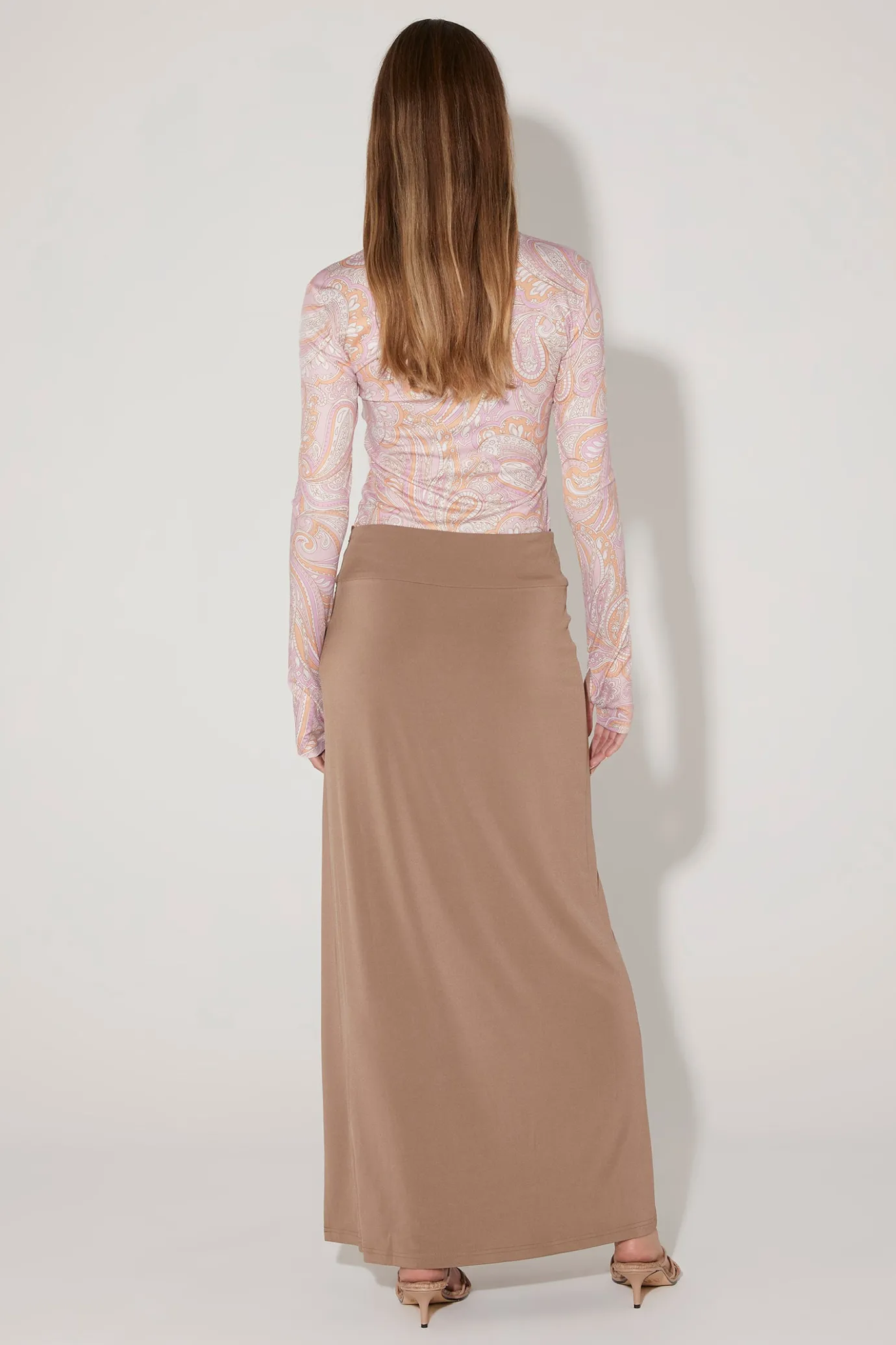 Hansen & Gretel Dundas Fitted Top Paisley Parfait Cheap