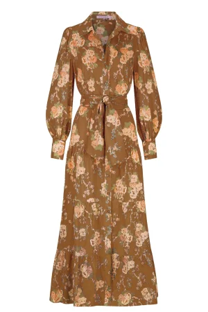 Hansen & Gretel Eden Dress Chestnut Cheap