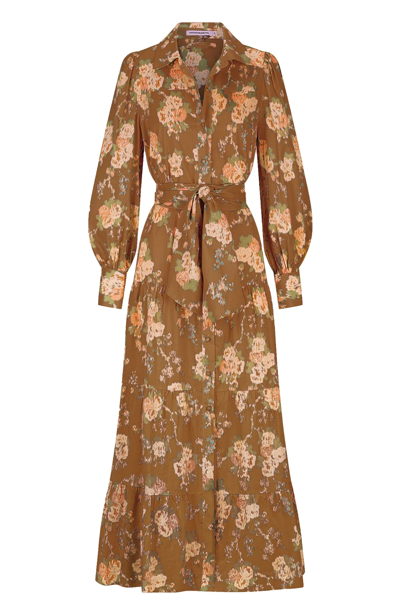 Hansen & Gretel Eden Dress Chestnut Cheap