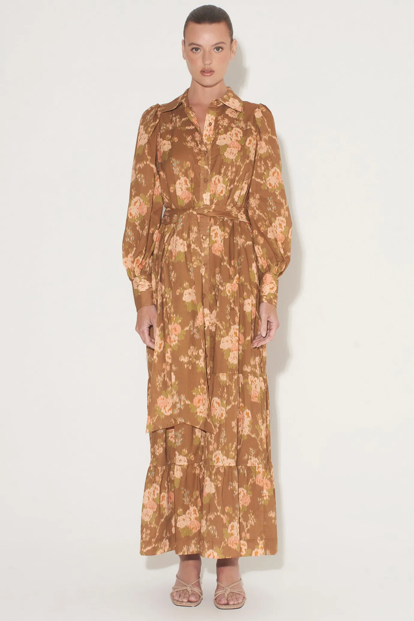 Hansen & Gretel Eden Dress Chestnut Cheap