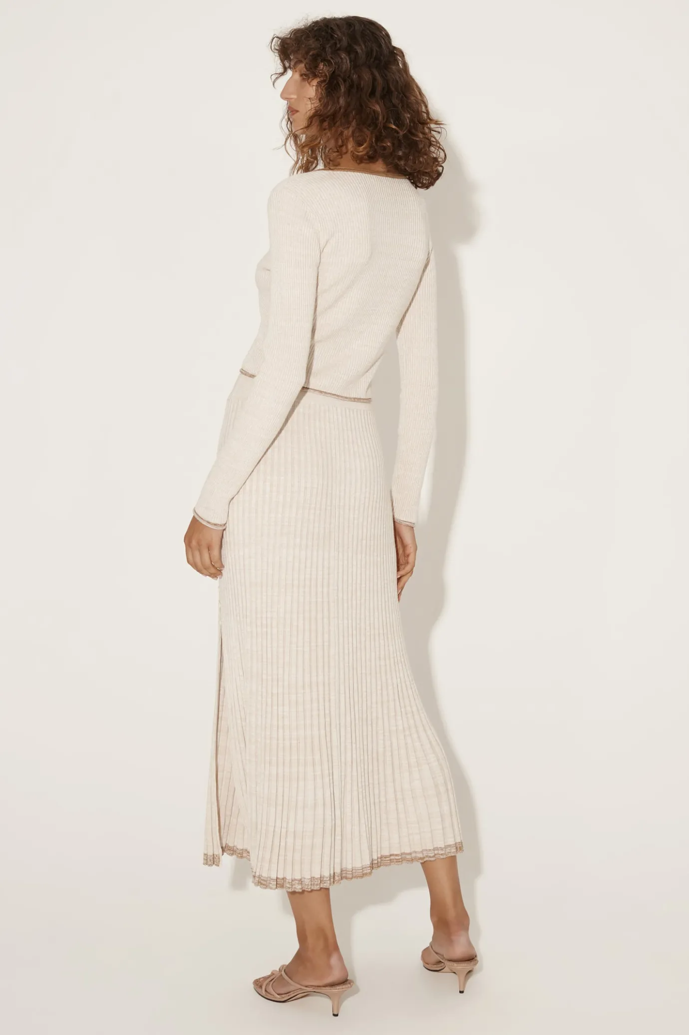 Hansen & Gretel Elijah Skirt Natural Twist Clearance