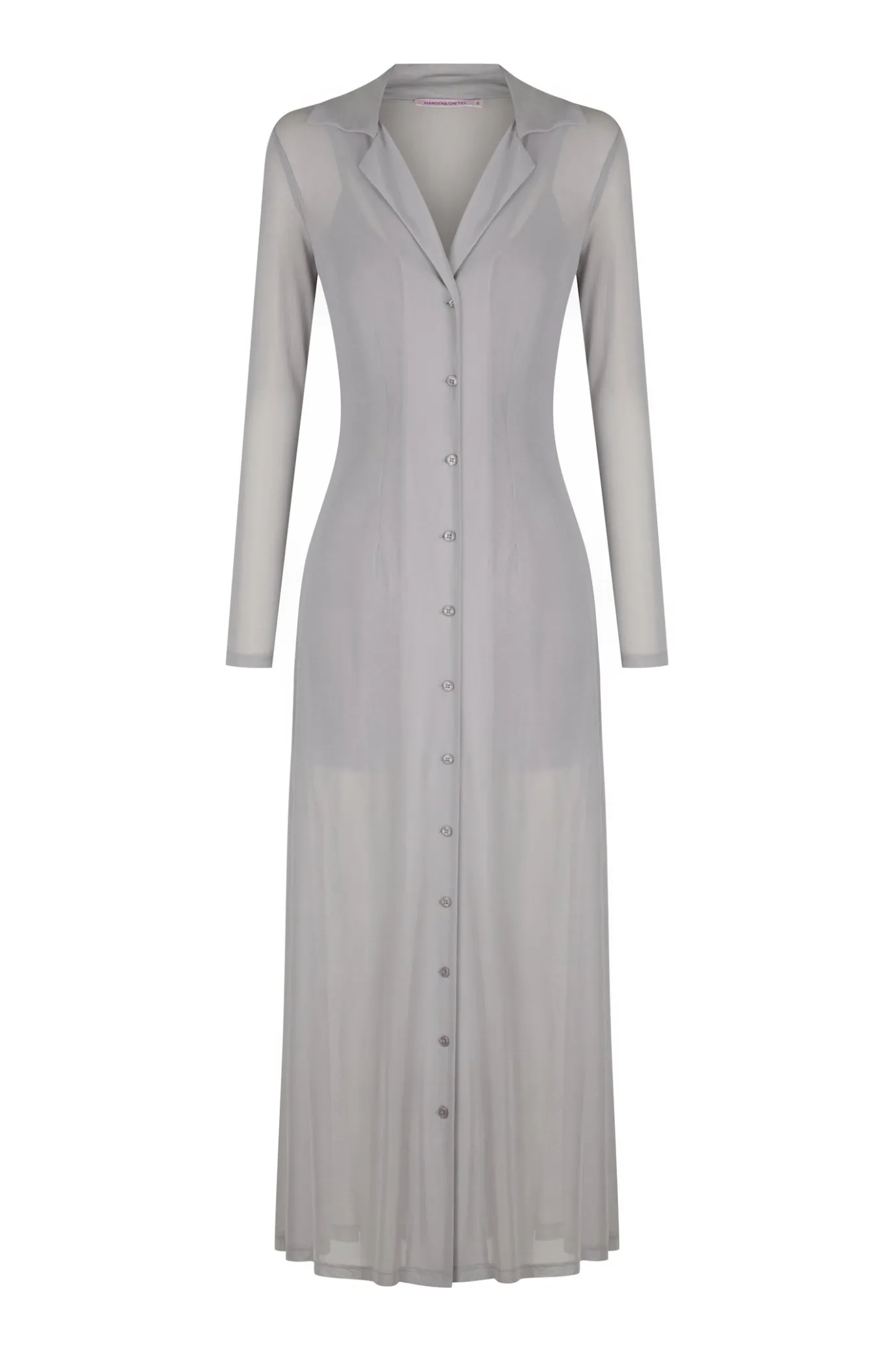 Hansen & Gretel Elsa Shirt Dress Slate Fashion