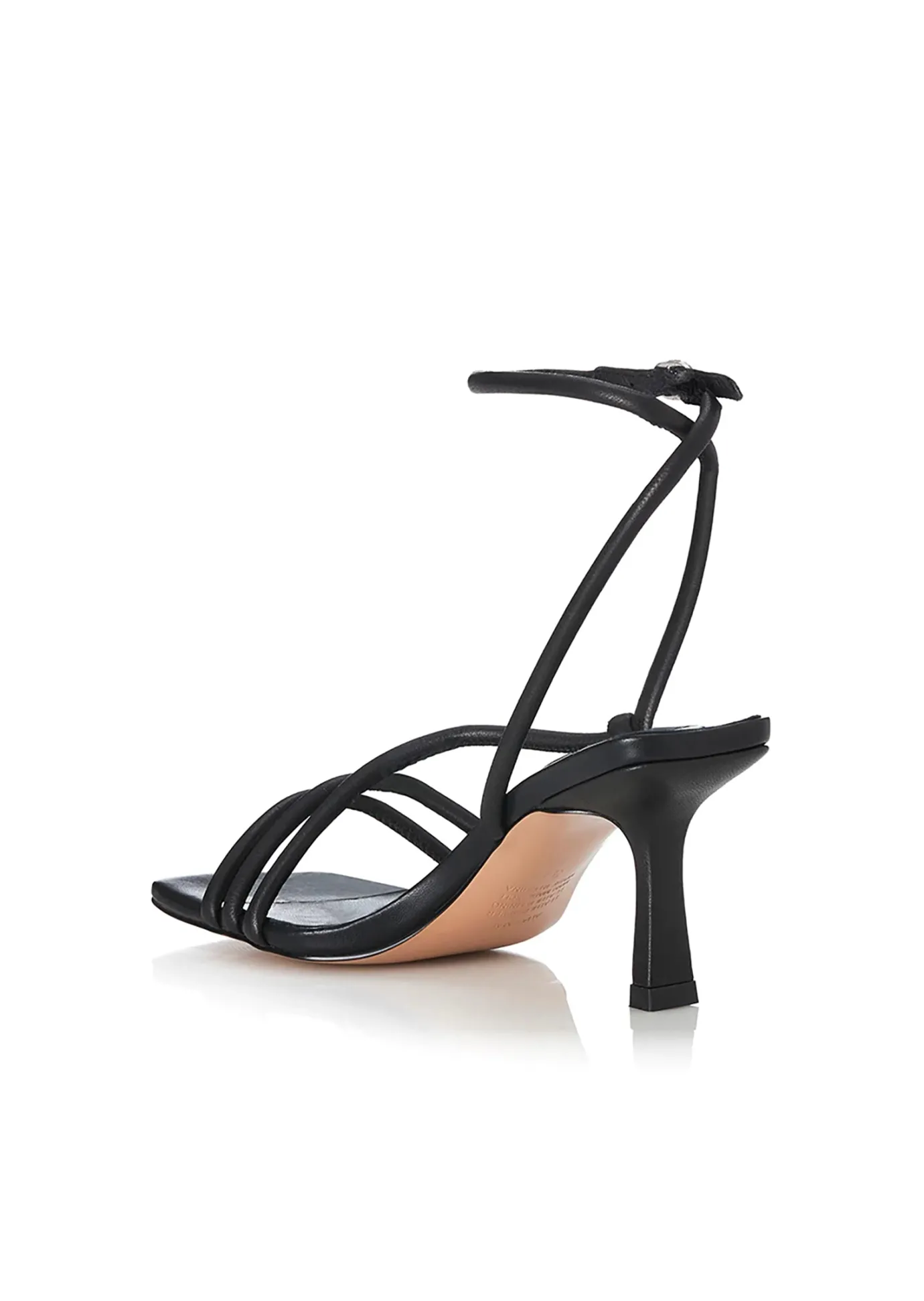 Hansen & Gretel Ember Heel Black Leather Hot