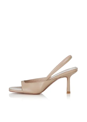 Hansen & Gretel Emma Heel Natural Leather Clearance