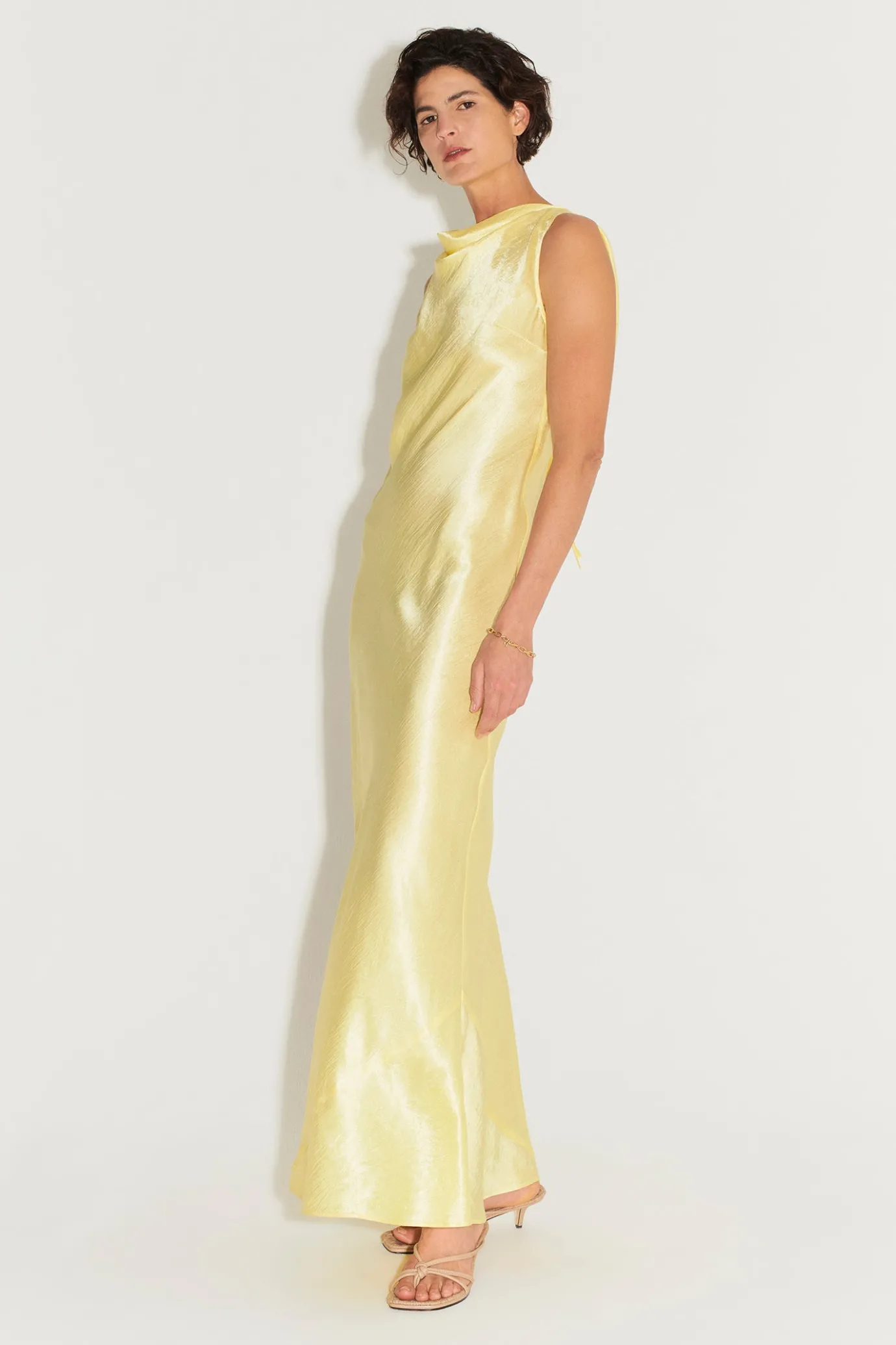 Hansen & Gretel Emmery Dress Lemon Flash Sale