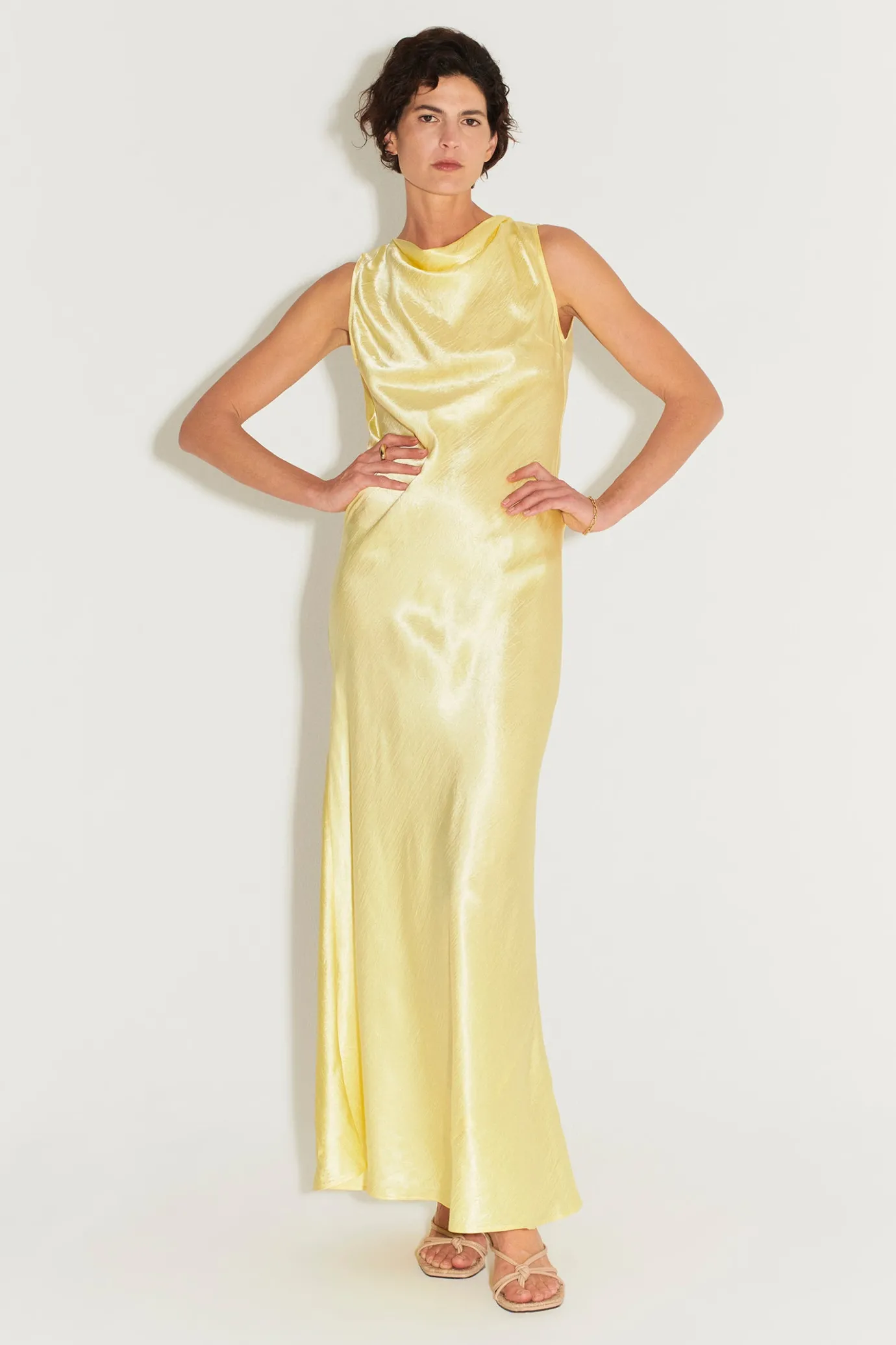 Hansen & Gretel Emmery Dress Lemon Flash Sale