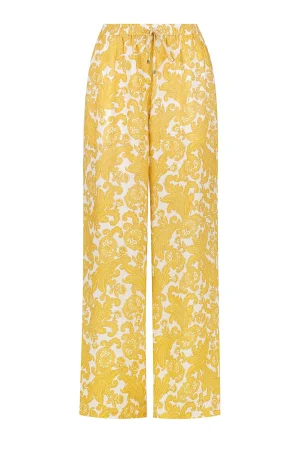 Hansen & Gretel Esther Pant Spice Paisley Flash Sale